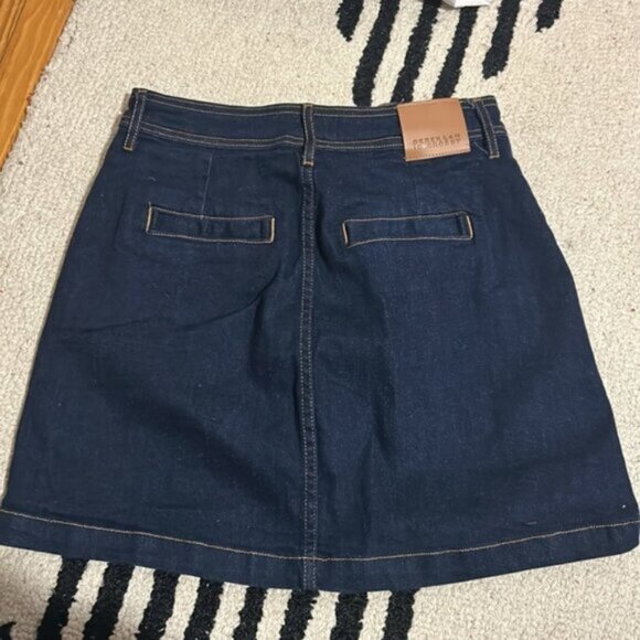 Derek Lam 10 Crosby Dorit Tailored Denim Mini Skirt Size 6/28 - Picture 5 of 5